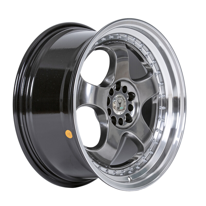 59°North D-002 18x8.5" 5x114.3/120 ET35, Hyper Black