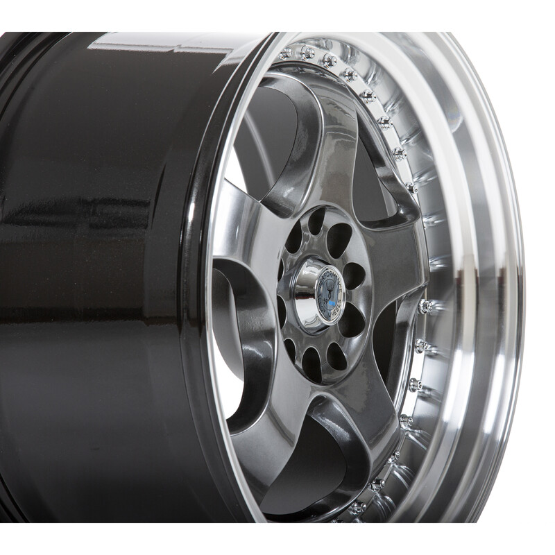59°North D-002 18x9.5" 5x114.3/120 ET20, Hyper Black