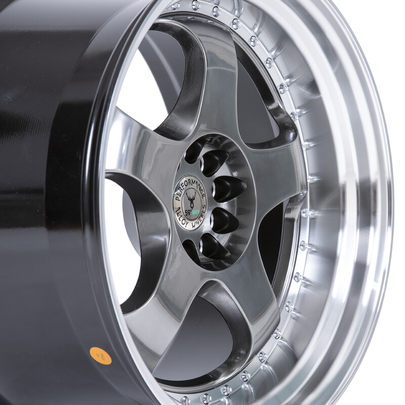 59°North D-002 19x10.5" 5x114.3/120 ET22, Hyper Black