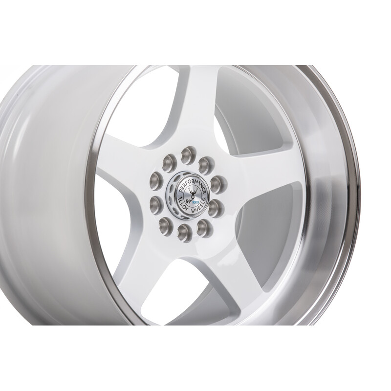 59°North D-004 18x11" 5x114.3/120 ET15, White