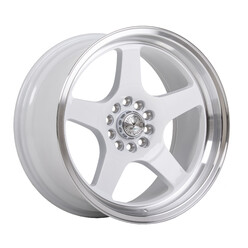 59°North D-004 18x9.5" 5x100/108 ET20, White