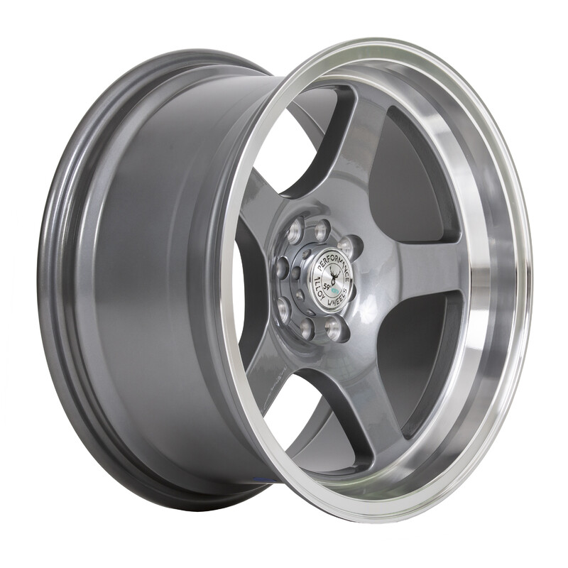 59°North D-004 17x8.5" 4x100/114.3 ET10, Gunmetal
