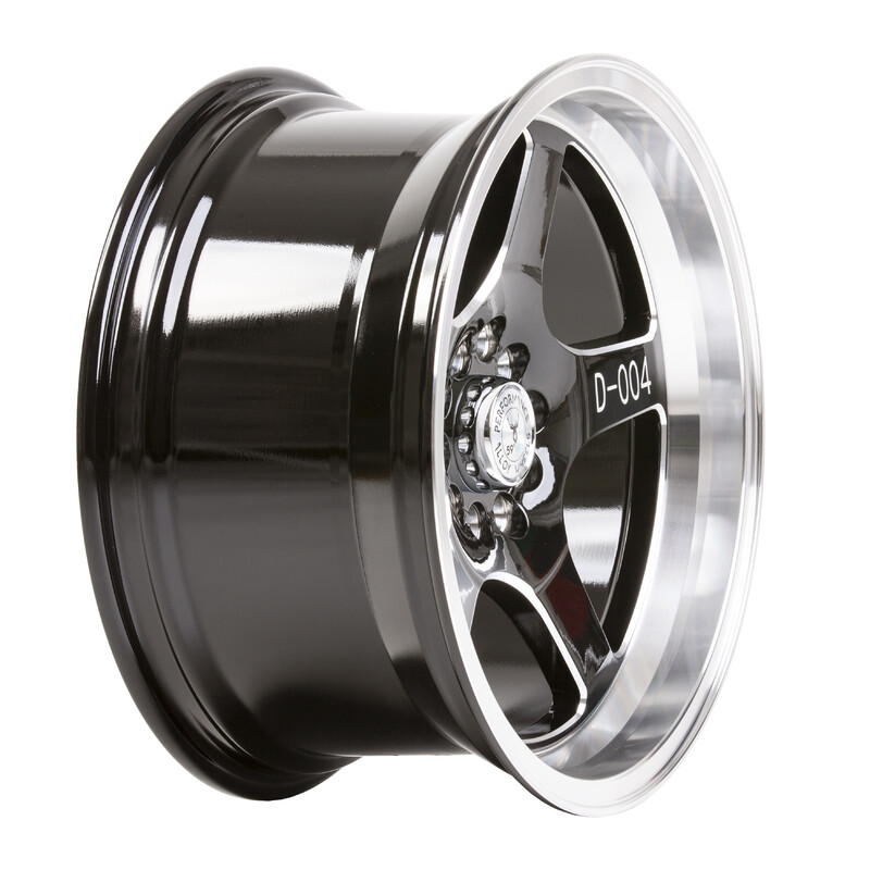 59°North D-004 17x8.5" 5x100/108 ET10, Gloss Black