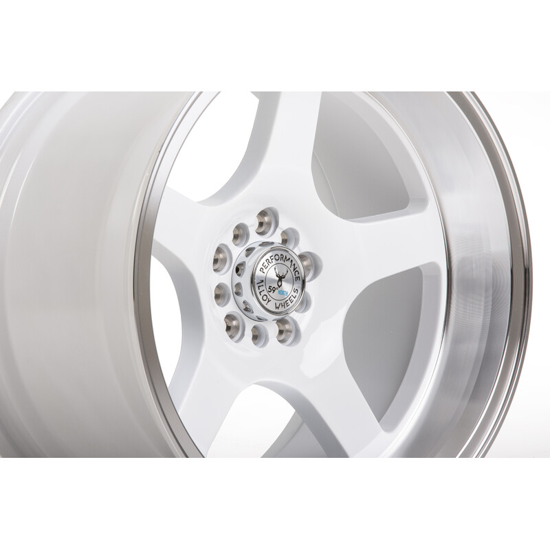 59°North D-004 17x9.5" 5x114.3/120 ET5, White