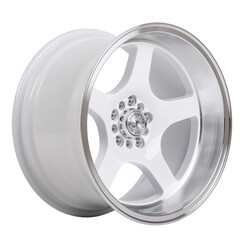 59°North D-004 17x9.5" 5x100/108 ET5, White