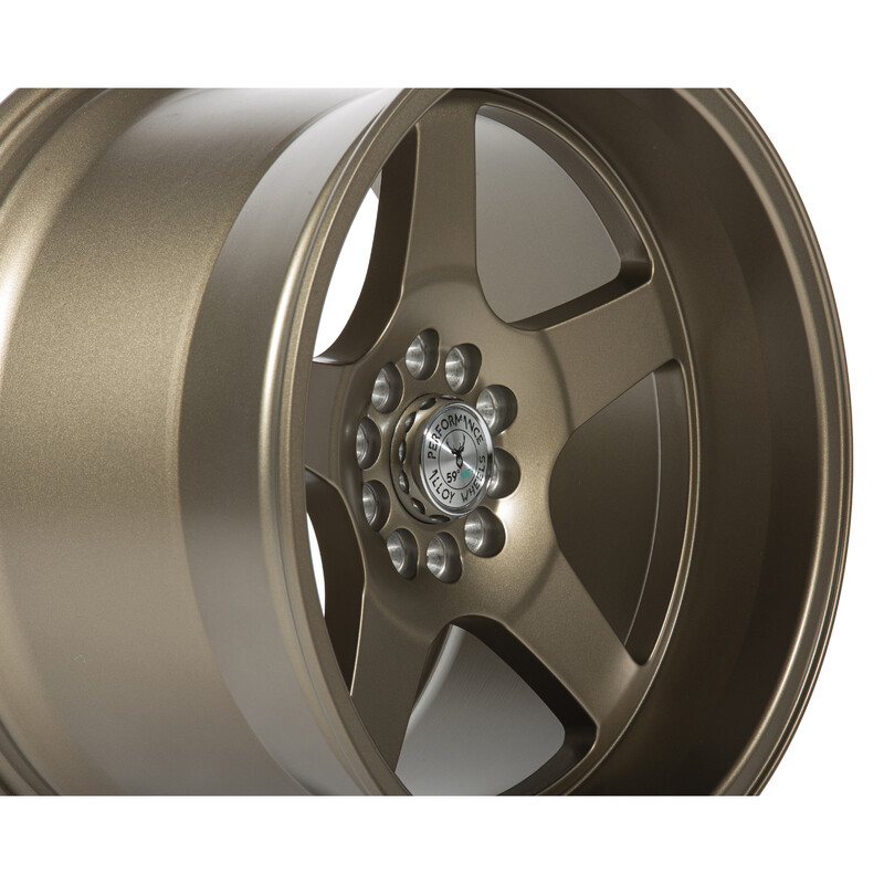 59°North D-004 18x11" 5x114.3/120 ET15, Bronze
