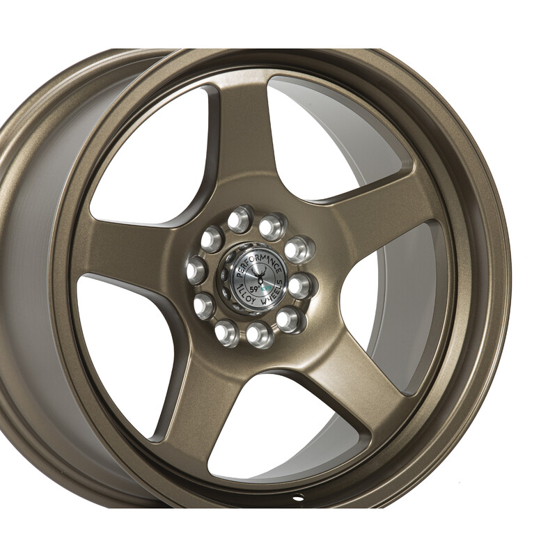 59°North D-004 18x9.5" 5x114.3/120 ET20, Bronze