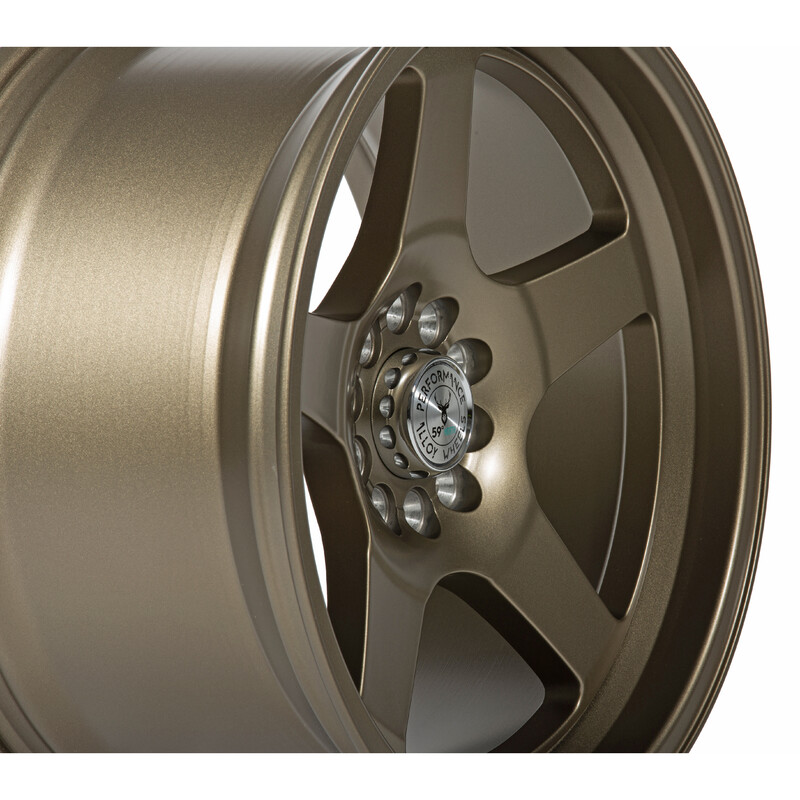59°North D-004 18x9.5" 5x114.3/120 ET20, Bronze