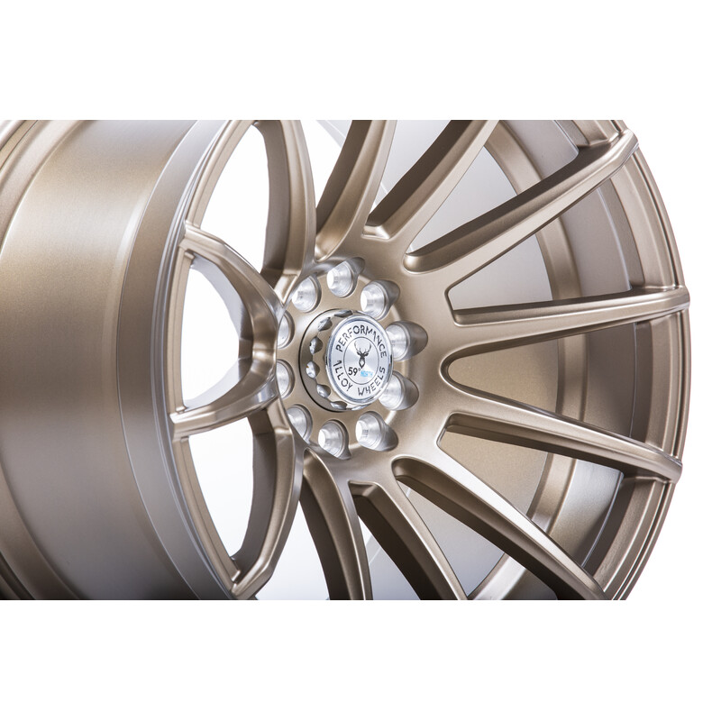 59°North D-005 18x10.5" 5x108/112 ET15, Bronze