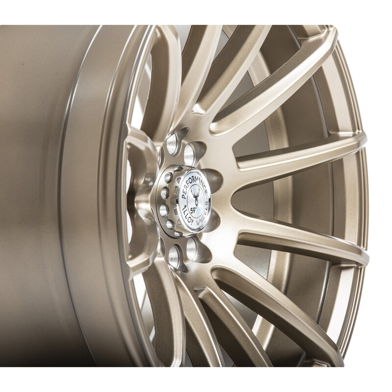 59°North D-005 18x9.5" 5x114.3/120 ET20, Bronze
