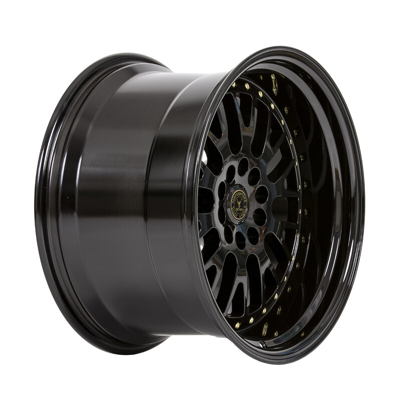 59°North D-003 18x11" 5x114.3/120 ET15, Gloss Black