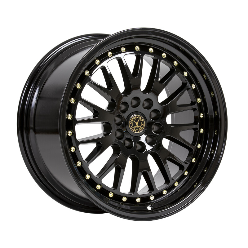 59°North D-003 18x9.5" 5x114.3/120 ET20, Gloss Black
