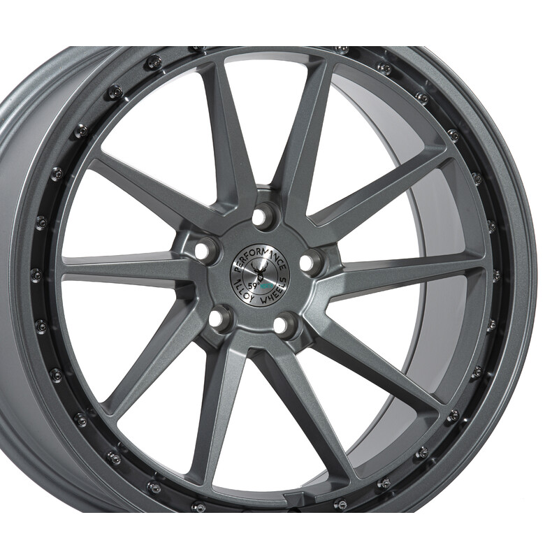 59°North D-003 18x9.5" 5x114.3/120 ET20, Gloss Black