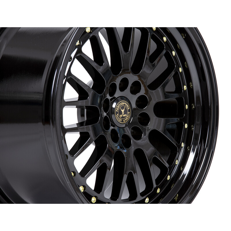59°North D-003 18x9.5" 5x114.3/120 ET20, Gloss Black