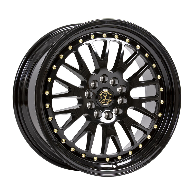 59°North D-003 18x8.5" 5x114.3/120 ET35, Gloss Black
