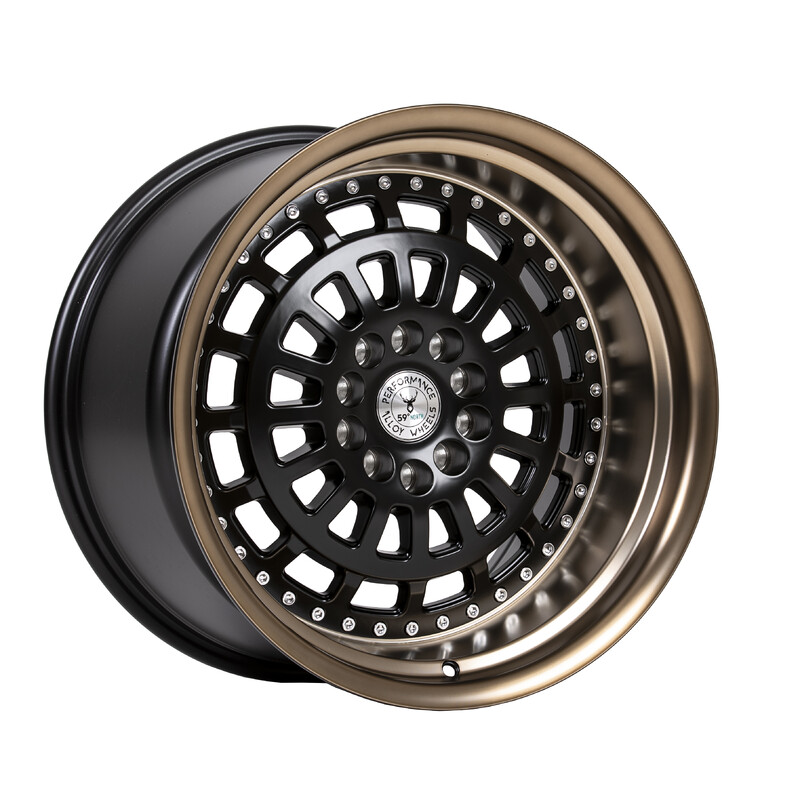 59°North D-007 19x11" 5x114.3/120 ET20, Flat Black