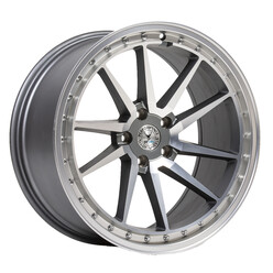59°North S-001 19x9.5" 5x108 ET40, Machined Silver