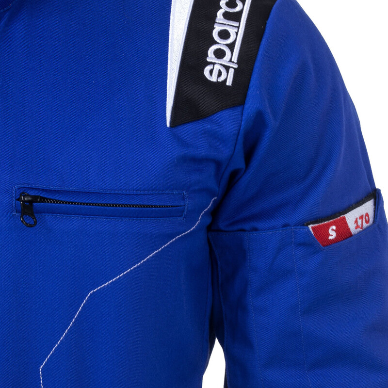 Sparco MS-4 Mechanics Suit, Blue