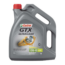 Castrol GTX Ultraclean 10W40 Engine Oil (5L)