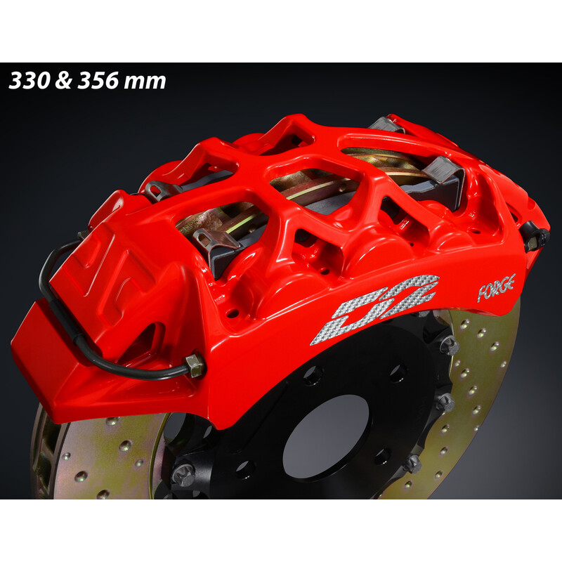 D2 Racing Big Brake Kits - Front : 4 to 8-Pot, 286 to 444 mm