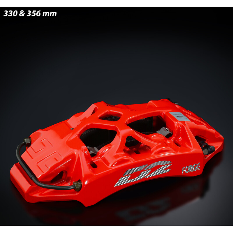 D2 Racing Big Brake Kits - Rear : 4 to 8-Pot, 330 to 421 mm