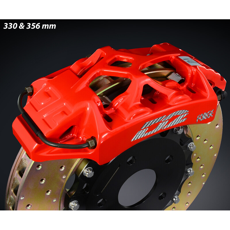 D2 Racing Big Brake Kits - Rear : 4 to 8-Pot, 330 to 421 mm