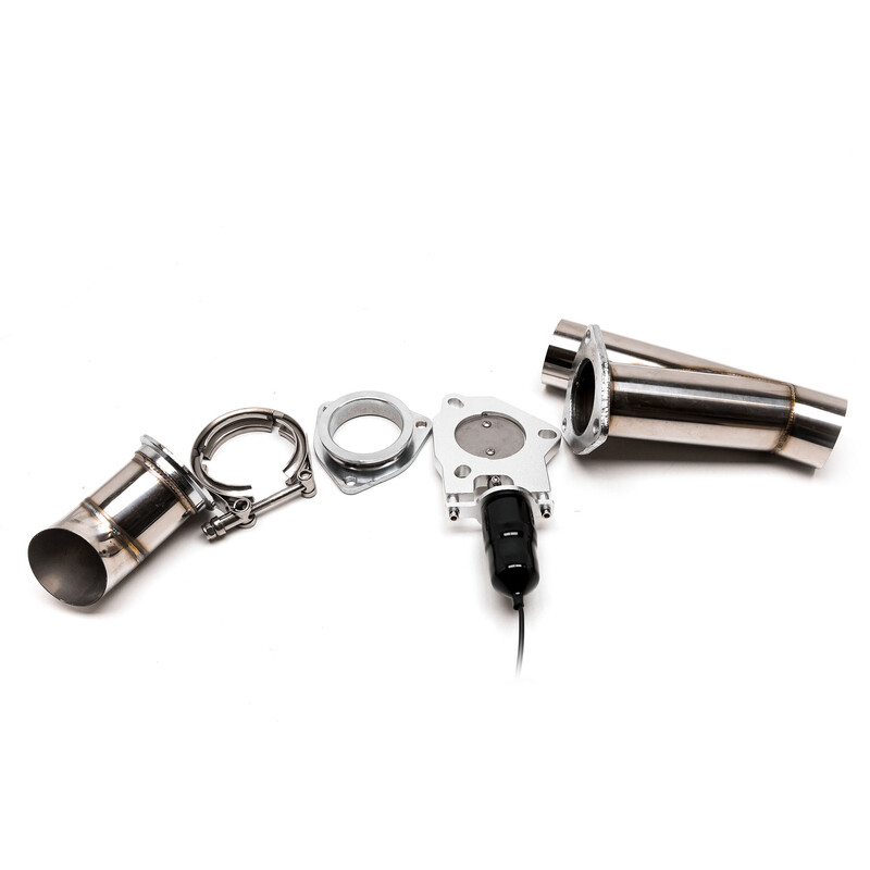 Exhaust Cutout Valve Kit Ø2.5" (63.5 mm) with Remote Control