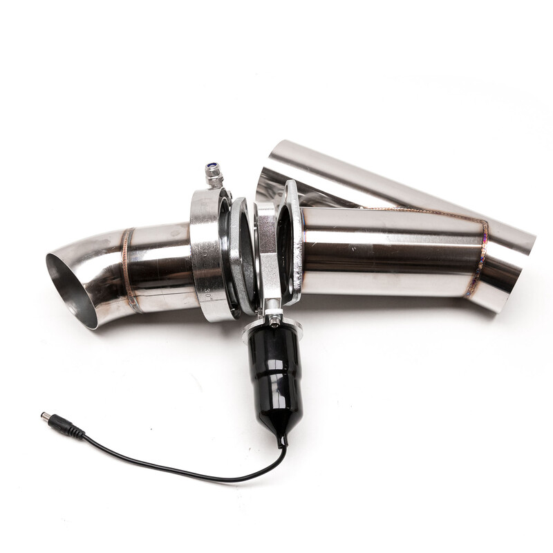 Exhaust Cutout Valve Kit Ø3" (76.2 mm) with Remote Control