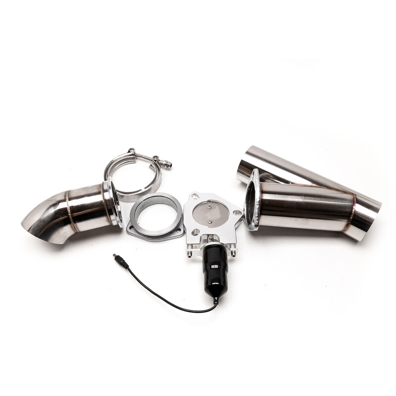 Exhaust Cutout Valve Kit Ø3" (76.2 mm) with Remote Control