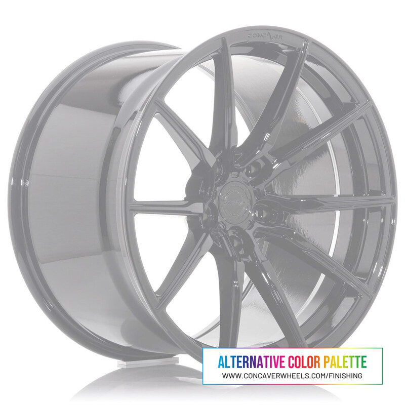 Concaver CVR4 20x8.5" (5 hole custom PCD) ET20-45, Custom Finish