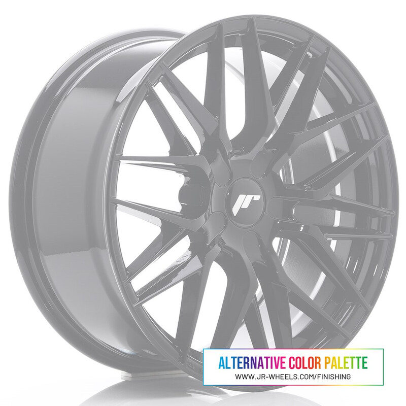 Japan Racing JR-28 18x8.5" (5 hole custom PCD) ET20-40, Custom Finish