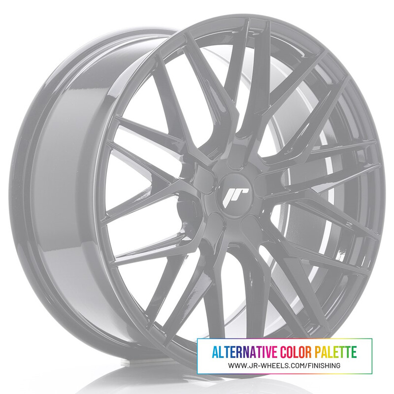 Japan Racing JR-28 19x8.5" (5 hole custom PCD) ET20-40, Custom Finish