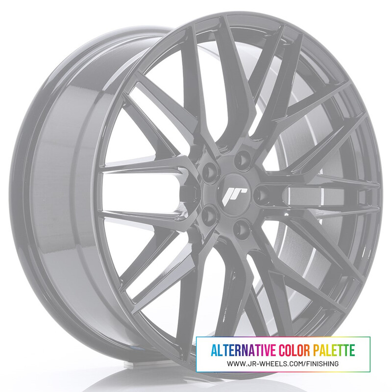 Japan Racing JR-28 20x8.5" (5 hole custom PCD) ET40, Custom Finish