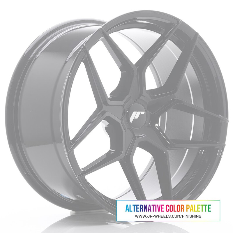 Japan Racing JR-34 Extreme Concave 19x9.5" (5 hole custom PCD) ET20-40, Custom Finish