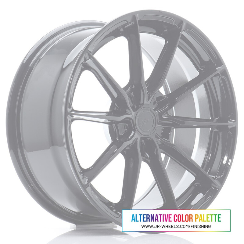 Japan Racing JR-37 17x8" (5 hole custom PCD) ET20-40, Custom Finish