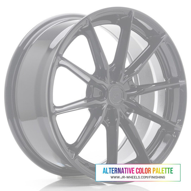 Japan Racing JR-37 18x8" (5 hole custom PCD) ET20-45, Custom Finish