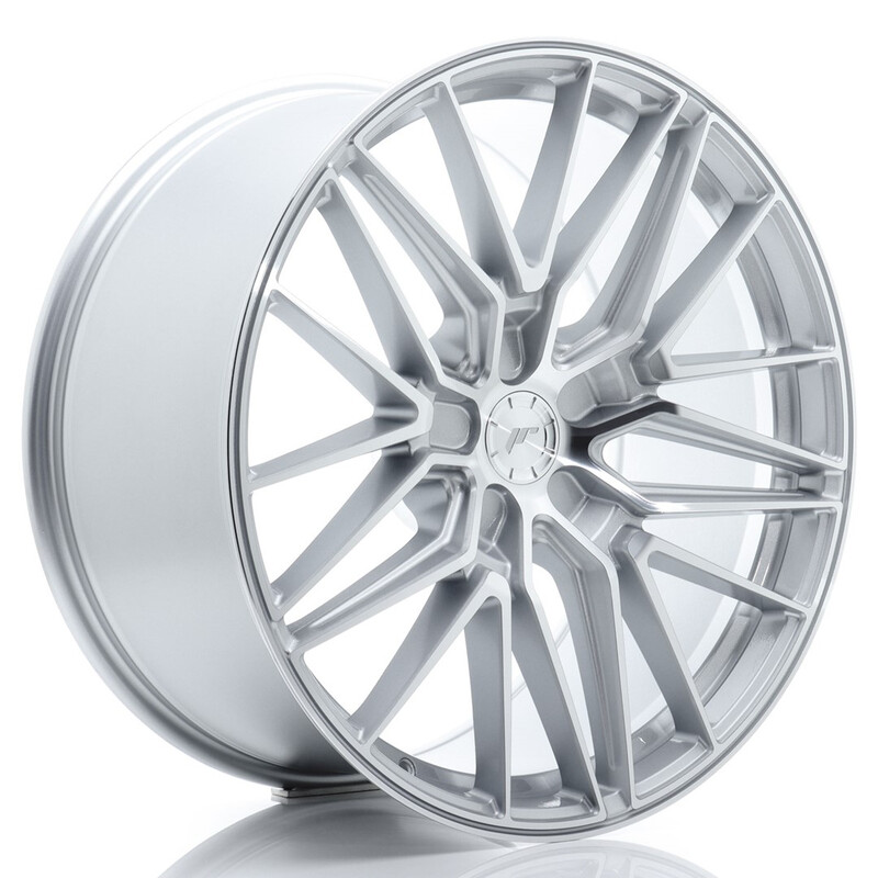 Japan Racing JR-38 21x9.5" (5 hole custom PCD) ET0-35, Machined Silver