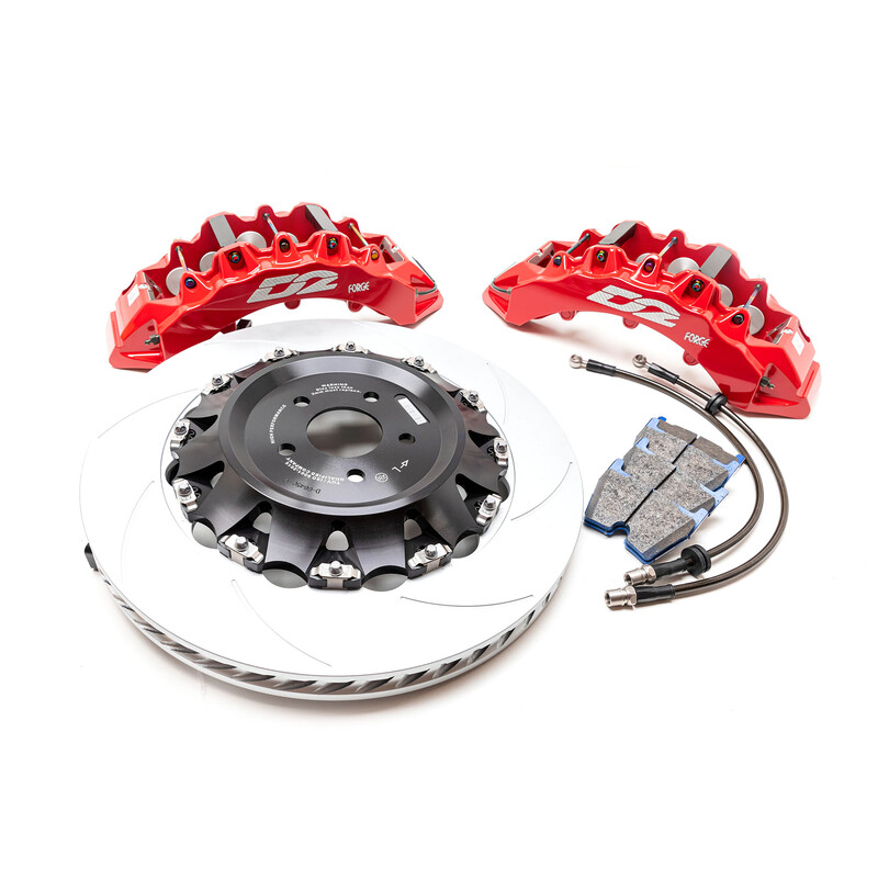 D2 Big Brake Kit - Front : 12-Pot, 444 mm for Audi RS6 4F (08-10)