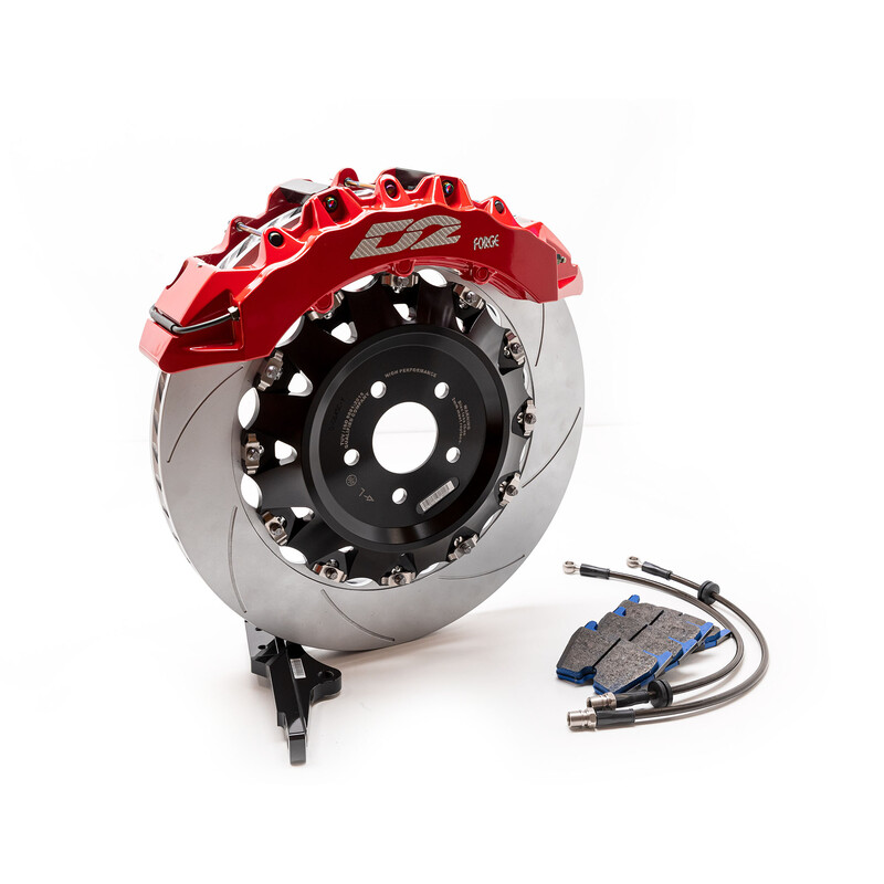 D2 Big Brake Kit - Front : 12-Pot, 444 mm for Audi RS6 4F (08-10)