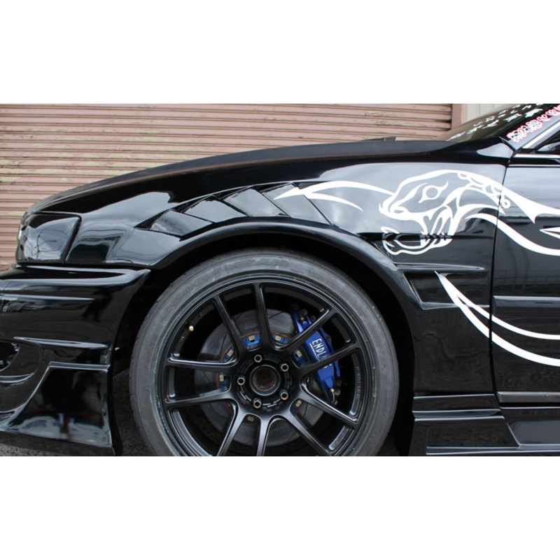 Origin Labo +55mm "Shark" Vented Front Fenders for Toyota Chaser JZX100