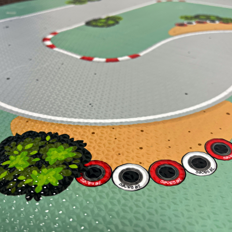 Ze Racer Kids Racing Foam Mat
