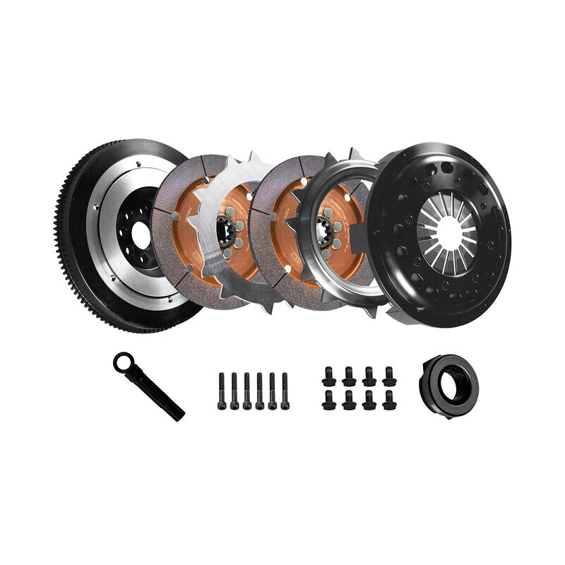 DKM MRX Stage 3.5 Uprated Twin Clutch + Flywheel Kit for BMW 325i E46 (01-06)