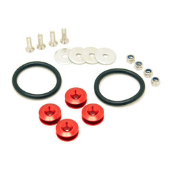 Universal Bumper Quick Release Kit, Red
