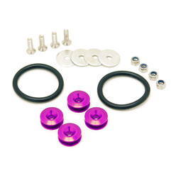 Universal Bumper Quick Release Kit, Purple