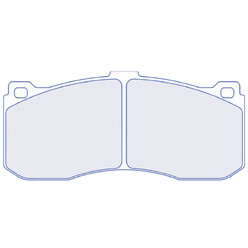 CL Brakes RC6 Front Brake Pads for BMW 135i E82