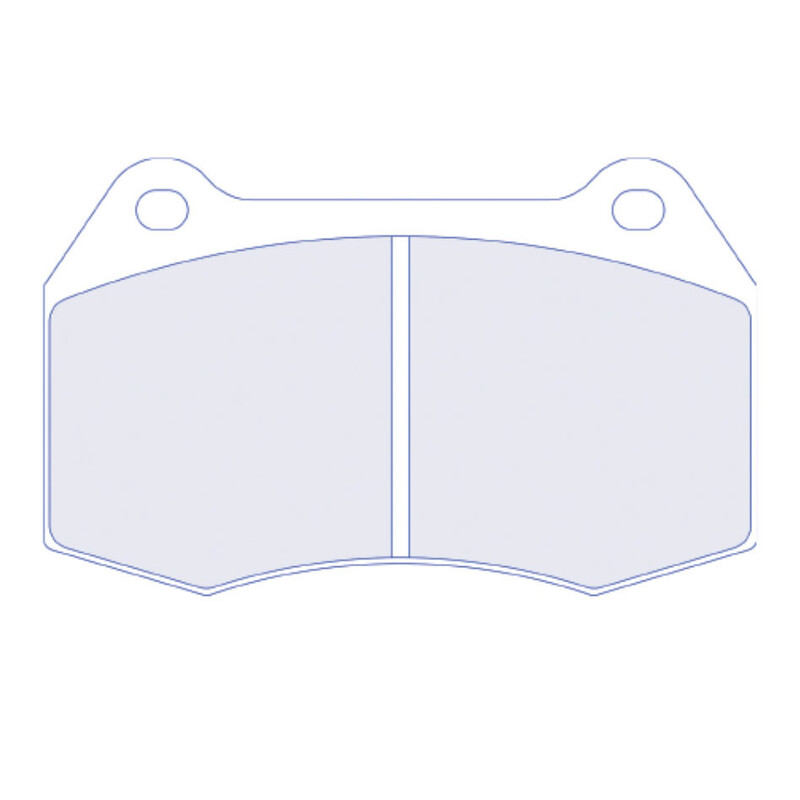 CL Brakes RC8-R Front Brake Pads for Honda Integra Type R (DC5)