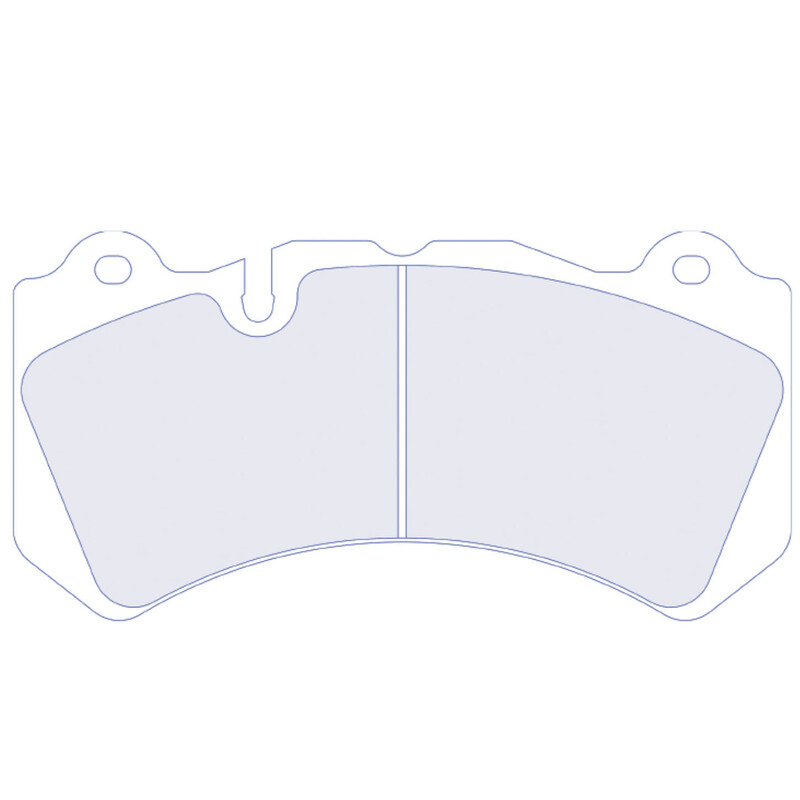 CL Brakes RC5+ Front Brake Pads for Nissan GT-R R35