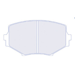 CL Brakes RC5+ Front Brake Pads for Mazda MX-5 NB 1.8L