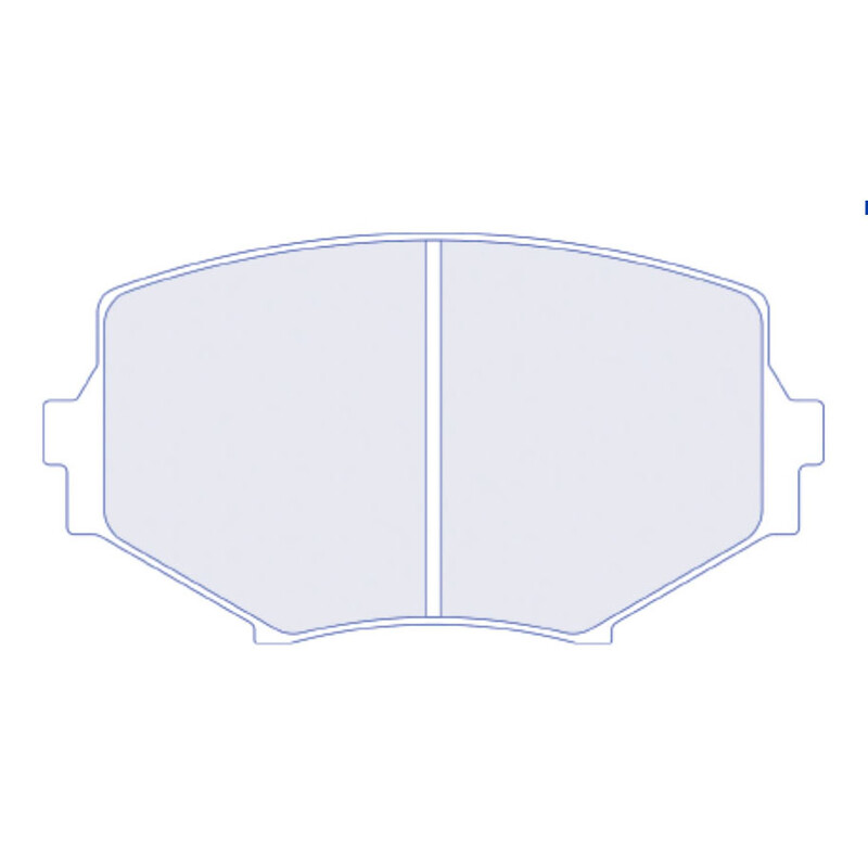 CL Brakes RC6 Front Brake Pads for Mazda MX-5 NC FL