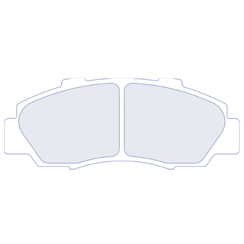 CL Brakes RC6 Front Brake Pads for Honda NSX (90-97)